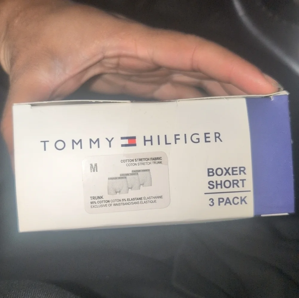 Tommy Hilfiger Men's Boxer Briefs 3pk- Multi Color Size Medium